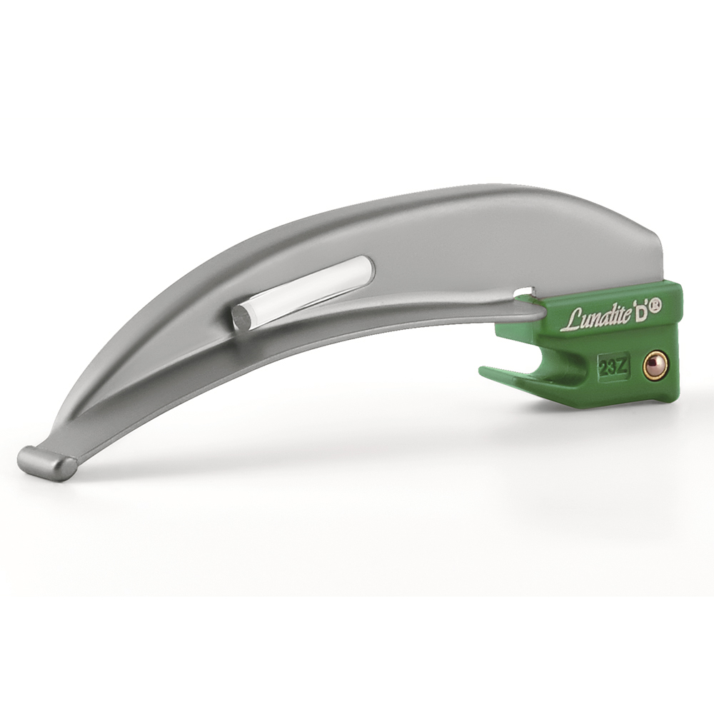 MPIﾌｧｲﾊﾞｰｵﾌﾟﾃｨｯｸ喉頭鏡 ﾃﾞｨｽﾎﾟｰｻﾞﾌﾞﾙ･ﾌﾞﾚｰﾄﾞ ﾏｯｷﾝﾄｯｼｭ型ﾌﾞﾚｰﾄﾞ ｻｲｽﾞ2 全長115mm 1箱(10本入) M-401-02