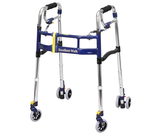 ニュースライドフィットEX歩行器 レギュラーサイズ（4W・2ウェイキャスタータイプ） H-0294WT