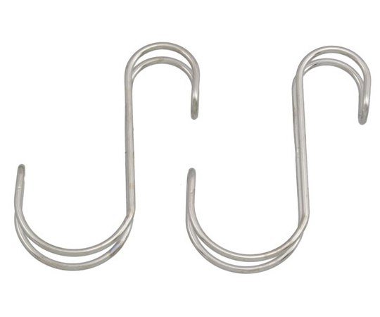 横ブレ安定S字フック 小 ステンレス 2個入 95345