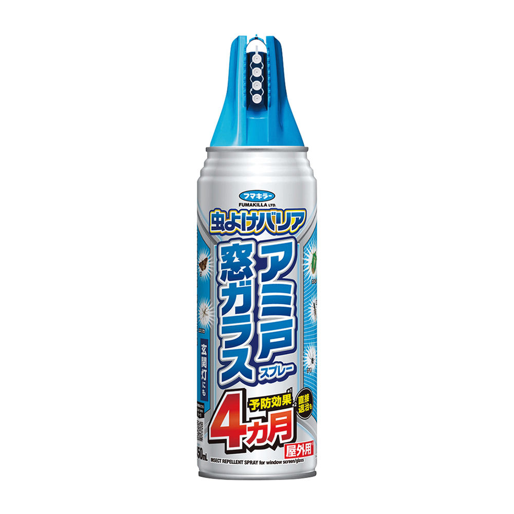 防虫スプレー 虫よけバリアスプレー アミ戸窓ガラス450ml 445183