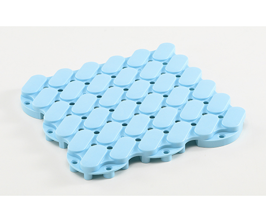 抗菌システムスノコ 素足用 ブルー 150mm×150mm 100枚入 BF-1503