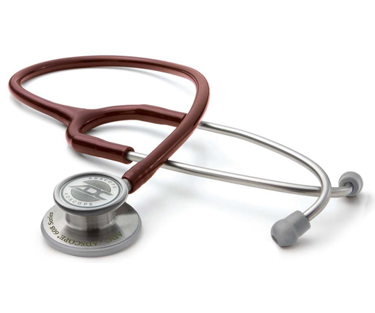 ADスコープ クリニシャンステトスコープ バーガンディ AD703BD