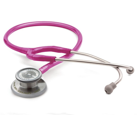 ADスコープ クリニシャンステトスコープ パウダーラズベリー AD703PR