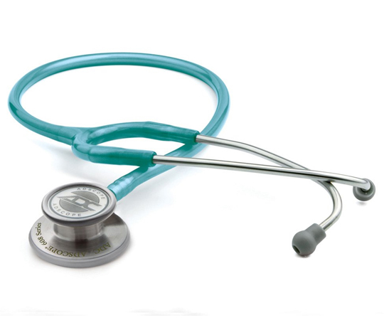 ADスコープ クリニシャンステトスコープ パウダーカリビアン AD703PC