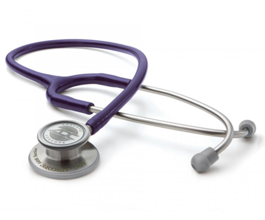 ADスコープ クリニシャンステトスコープ バイオレット AD703V