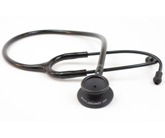 ADスコープ クリニシャンステトスコープライト オールブラックエディション AD709ABK