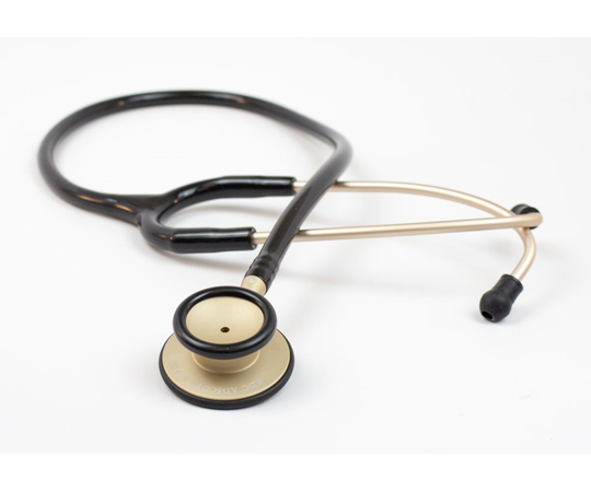 ADスコープ クリニシャンステトスコープライト ブラック（シャンパンエディション） AD709CBK