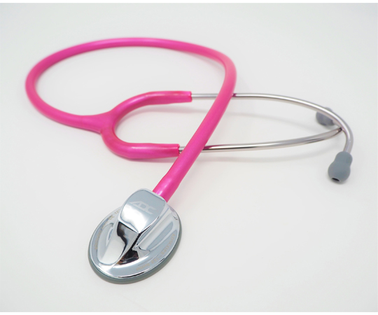 ADスコープ プラチナムクリニシャンステトスコープ パウダーラズベリー AD715PR