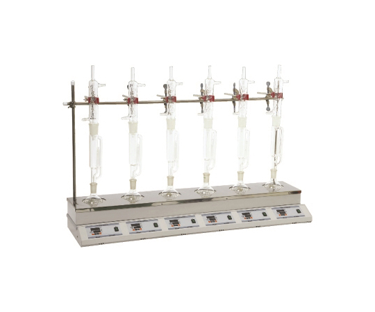 6連式マントルヒーター（デジタル温度調節器付き）　380W(AC200V） MS-EAMD-6-10