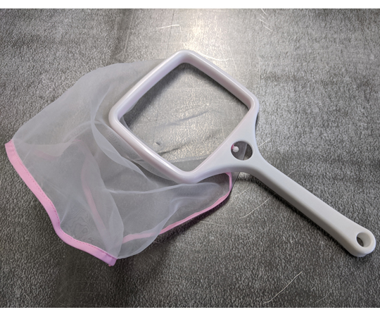 ナイロン製プランクトン採取用ネット 円柱型 目開き100u