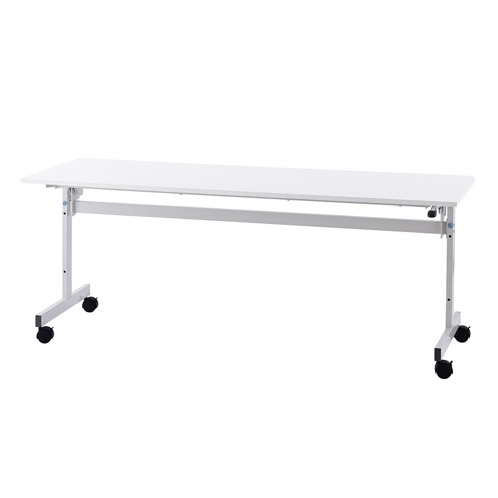 シンプルフォールディングテーブルIIW1800×D450 ホワイト RFFT2-1845WH