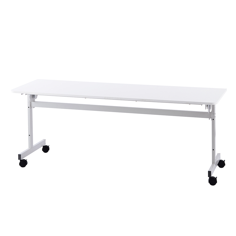 シンプルフォールディングテーブルIIW1800×D600 ホワイト RFFT2-1860WH