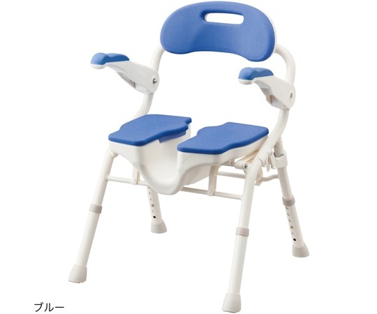 折りたたみシャワーベンチ HPフィットブルー 536-071