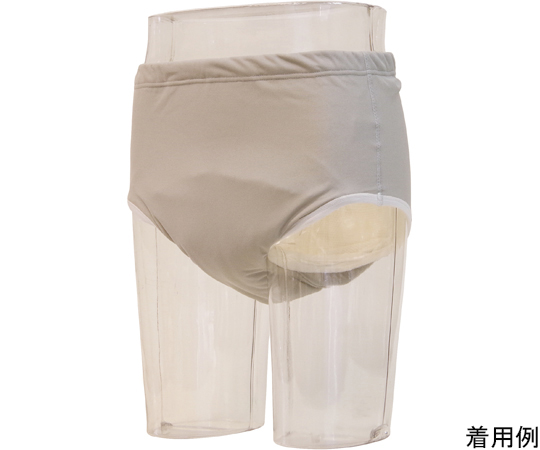 Ｈ４９５５－Ｍ－ＧＹ　ブリーフ　Ｍ　灰