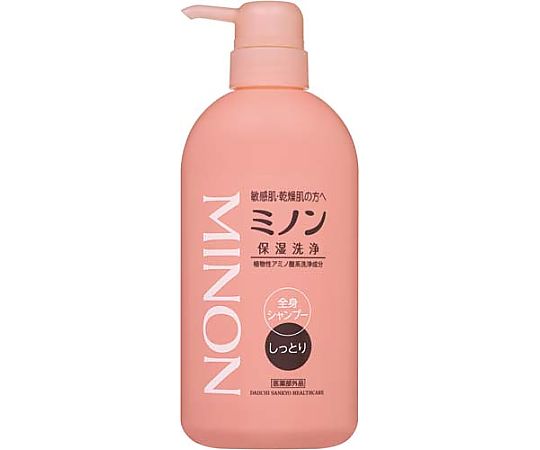 ミノン全身シャンプーしっとりボトル 450mL 300520