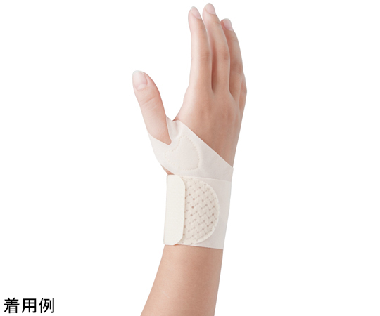 親指・手首コンパクトサポーター　ベージュ　L #111854