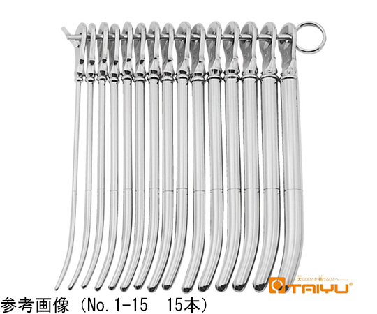 吾妻式子宮頸管拡張器 No.1 径4.5mm 黄銅製 TY-960A1