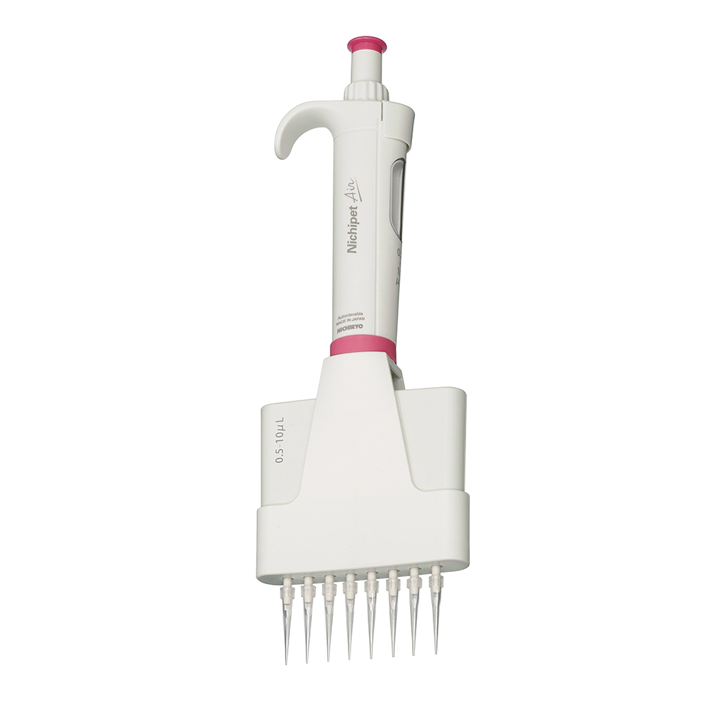 Nichipet Air Multi channel (0.5～10μL) 8チャンネル 00-NAR-10M8
