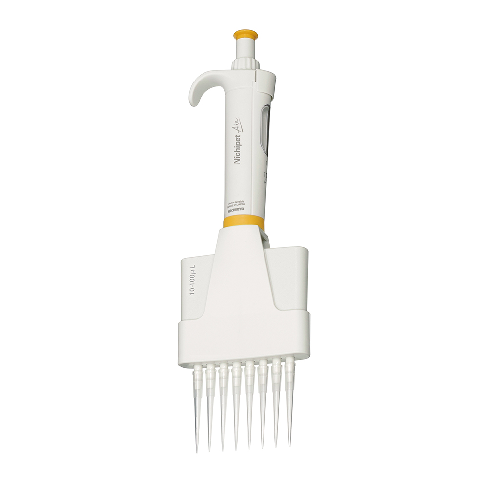 Nichipet Air Multi channel (10～100μL) 8チャンネル 00-NAR-100M8
