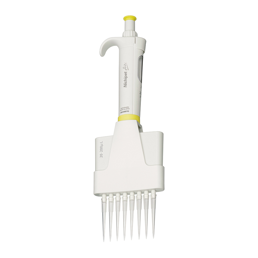 Nichipet Air Multi channel (20～200μL) 8チャンネル 00-NAR-200M8
