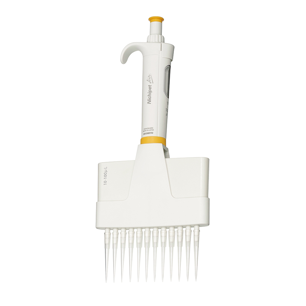 Nichipet Air Multi channel (10～100μL) 12チャンネル 00-NAR-100M12