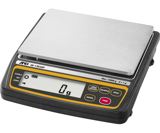 本質安全防爆構造パーソナル電子天びん EK-AEPシリーズ ひょう量12000g×最小表示1g EK-12KAEP