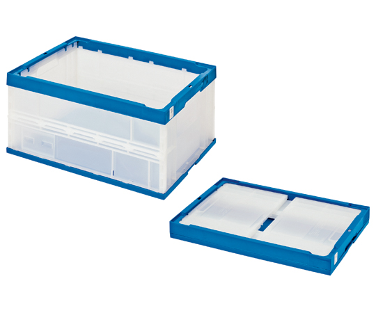 エコタイプオリタタミコンテナ 50L透明タイプ STS5DB　1個