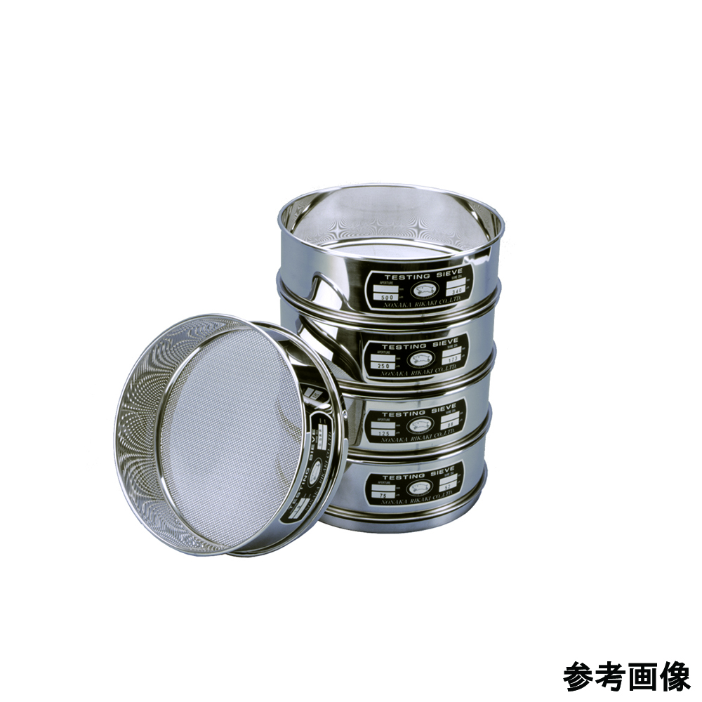 ステンレス製試験ふるい φ100×深さ45 目開き 1.0mm