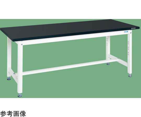 実験用中量作業台 抗菌パールホワイト（CFC/特殊アクリル系樹脂）1500×750×705mm CFC-1575