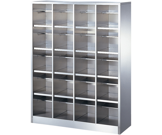 オープンステンレスシューズボックス 4列5段（20人用） BS-SUS20H