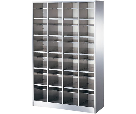 オープンステンレスシューズボックス 4列6段（24人用） BS-SUS24H