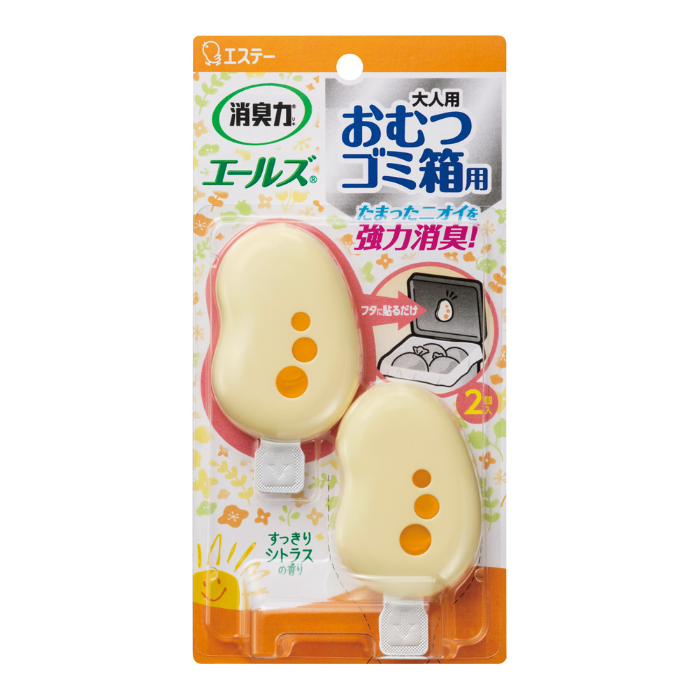 消臭力 エールズ おむつゴミ箱用　130191　2個入