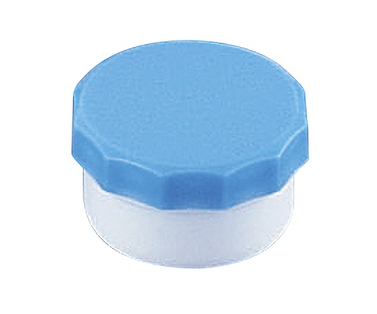 プラ軟こう壺（深型）5.5mL 1箱100個入 青 EOG滅菌済 5