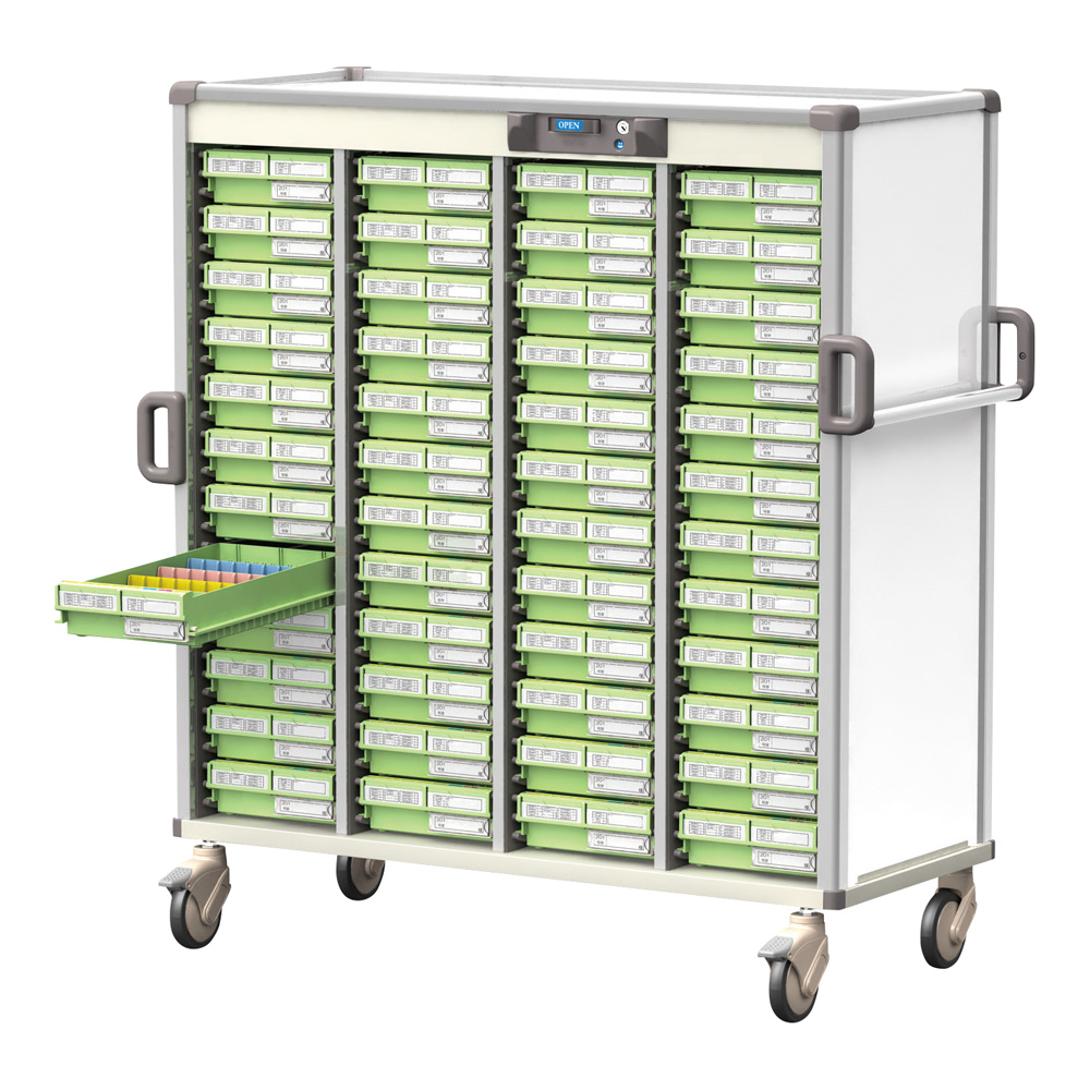 Nカート与薬ロングシリーズ48床用 MCR382HT(AS1)