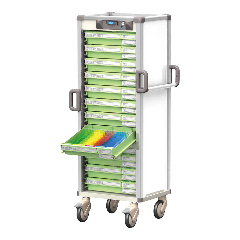 Nカート与薬ワイドシリーズ12床用 MCR384HT(AS1)