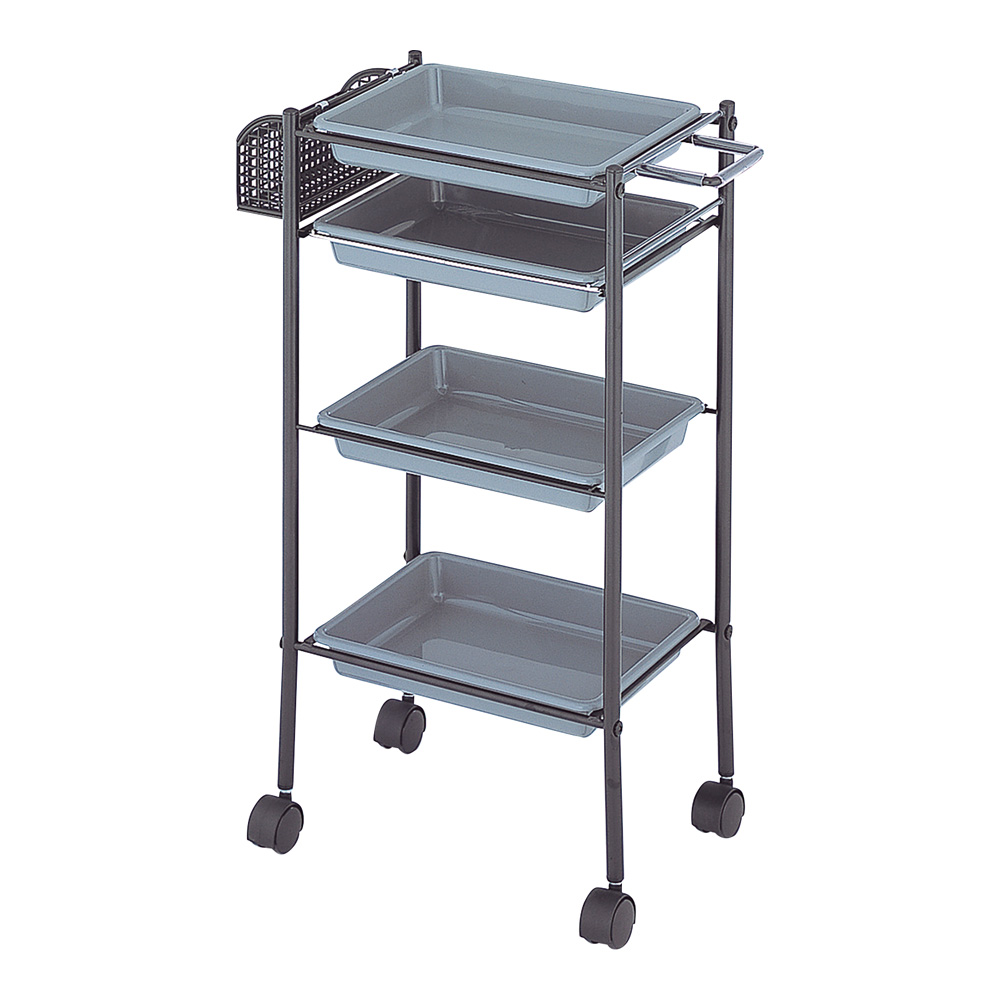 トレーワゴン（C-305） 510×280×835mm グレー