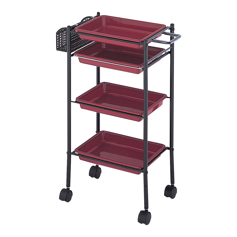 トレーワゴン（C-305） 510×280×835mm あずき