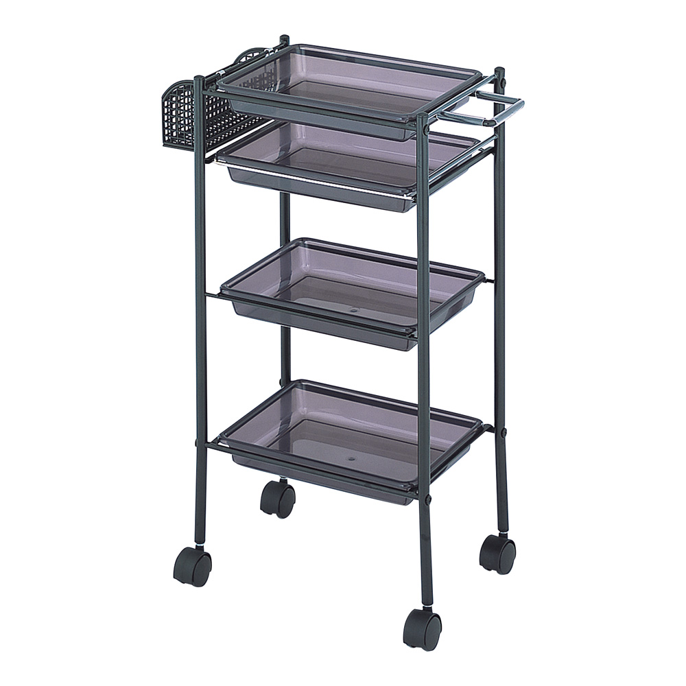 トレーワゴン（C-305） 510×280×835mm スモーク