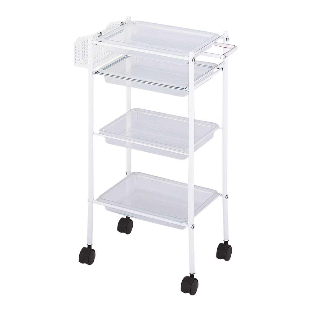 トレーワゴン（C-305） 510×280×835mm クリア