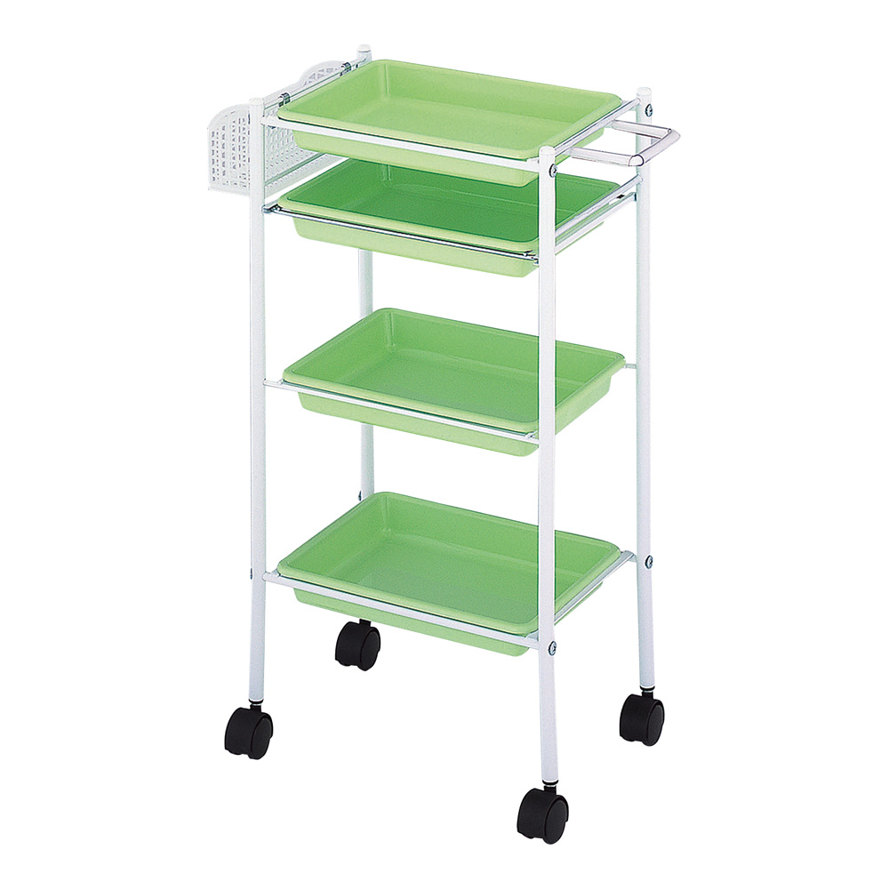 トレーワゴン（C-305） 510×280×835mm ライム