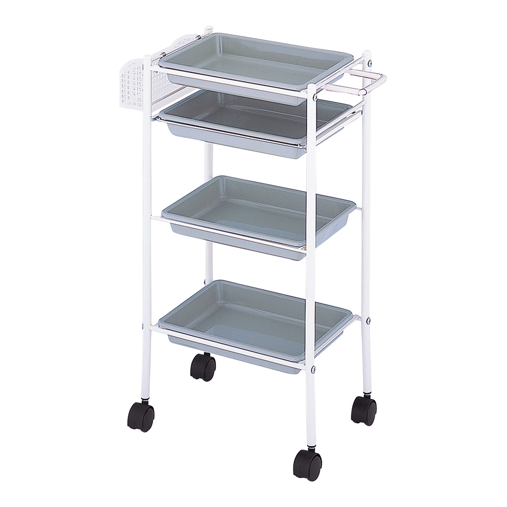 トレーワゴン（C-305） 510×280×835mm シルバー