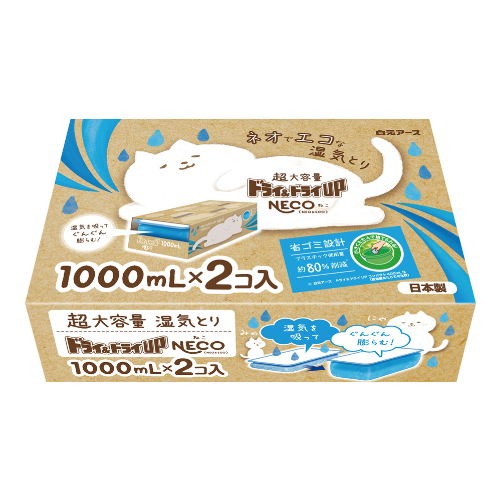 ドライ&ドライUP NECO　39518-0　2個入