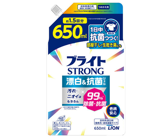 ブライトSTRONG 漂白＆抗菌ジェル 詰替 650mL