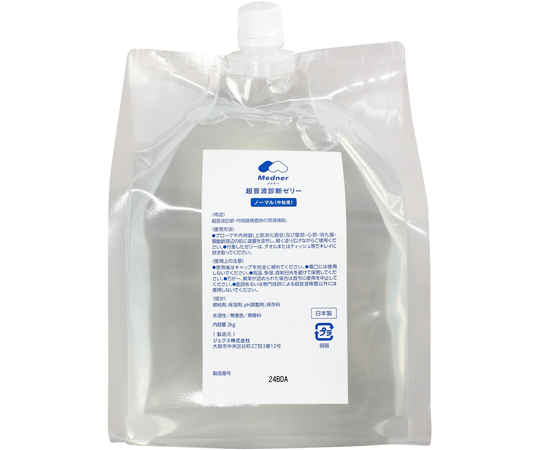 メドナー超音波診断ゼリー ノーマル4kg 1箱（2パック入）