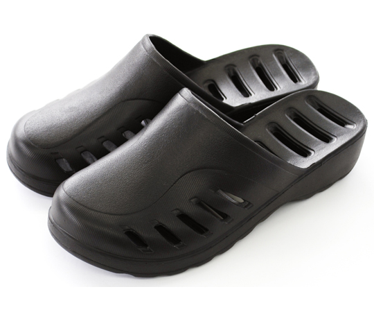 水切りサンダル WATER pass Lサイズ ブラック OBAA5901BK