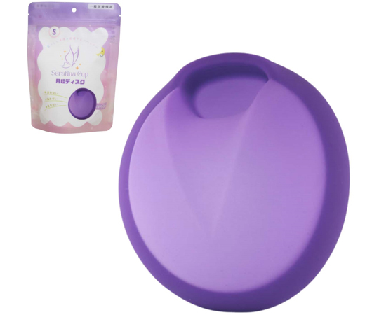 Serafina Cup セラフィナ ディスク ルナ パープル Sサイズ FUJI-S-RUNA