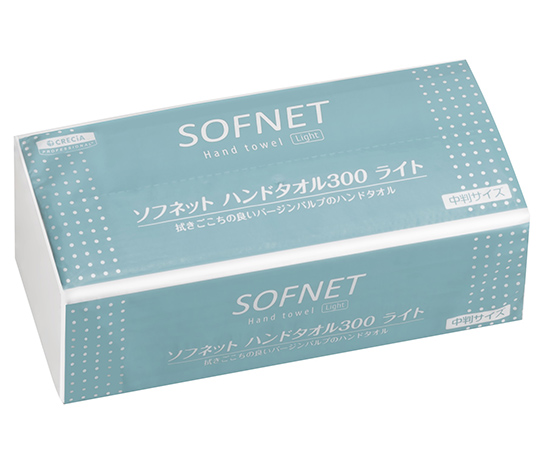 ソフネット ハンドタオル 300 ライト 中判 300枚 36305