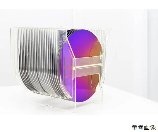 4インチ熱酸化膜付きウェハ（100nm±10％）研究用 [P（100）,1-100Ω,] 片面ミラーDF品 25枚