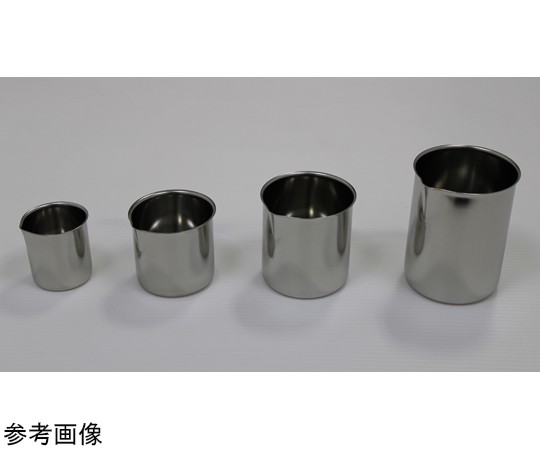 サニタリー口付ビーカーSUS316L 100mL 持手なし OM49-100