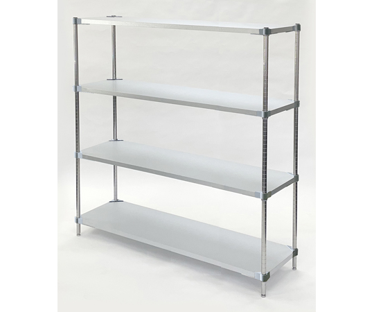 PROFACE グレートソリッドガルバシェルフ4段セット 幅121×奥行35×高さ150cm MG4-12015